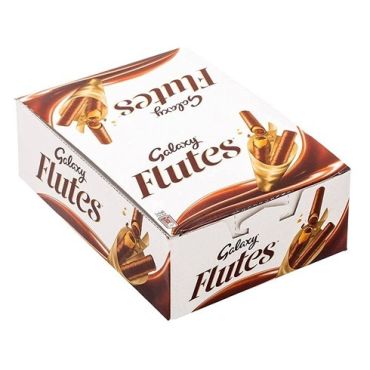Galaxy Flutes 2F 22.5Gm 33, 8 Pieces Per Carton